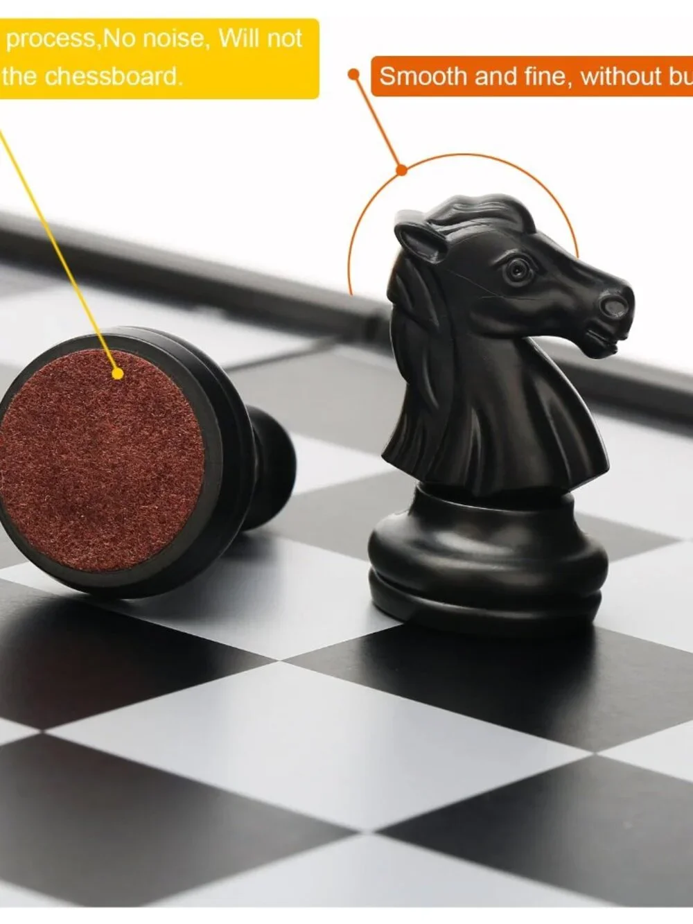 Magnetic Travel Chess Set for Kids and Adults, 9.84 Inches | Portable Folding Ch
